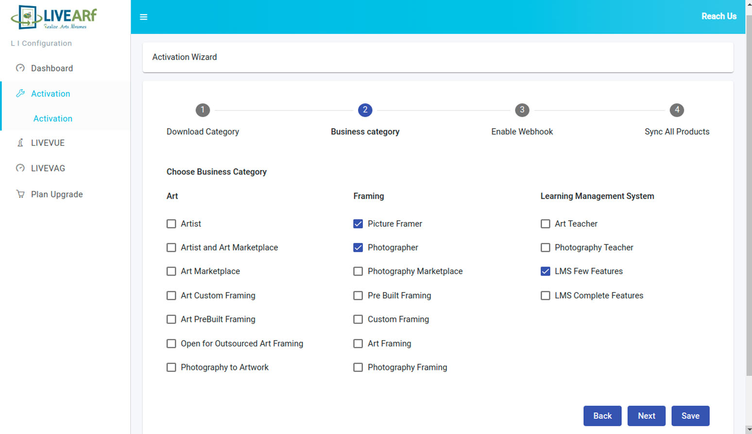 BUsiness category